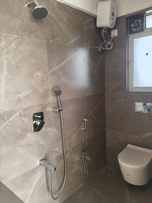 Bathroom in 3 BHK Apartment at Moreshwar 19 East, Nerul – for Rent