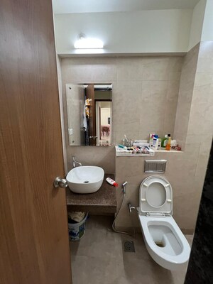 Bathroom in 2 BHK Apartment at Godrej Prime, Chembur – for Rent