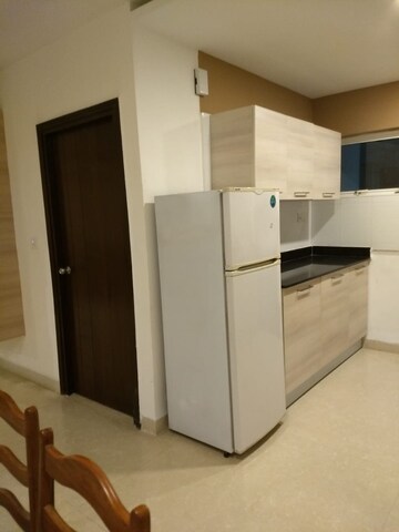 Kitchen in 2.5 BHK Apartment at Golf Edge, Gachibowli – for Rent