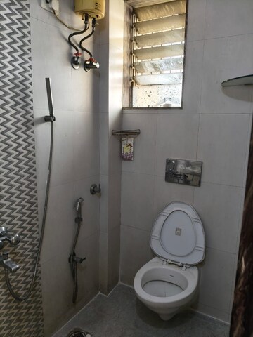 Bathroom in 1 BHK Apartment at Safal Pride Nerul, Nerul Sector 25 – for Rent