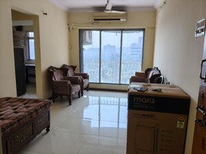 Living Room in 1 BHK Apartment at Safal Pride Nerul, Nerul Sector 25 – for Rent