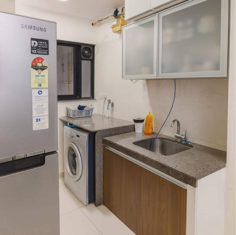 Kitchen, duville-riverdale-heights 2 Bedroom 768 Sq.Ft. Apartment In Santipur Pune 9506684