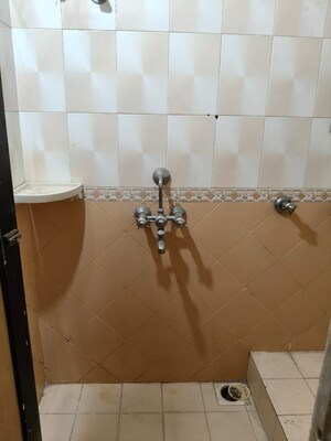 Bathroom in 2 BHK Apartment at Safal Park, Nerul – for Rent