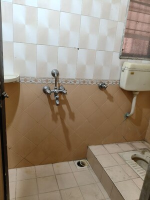 Bathroom in 2 BHK Apartment at Safal Park, Nerul – for Rent