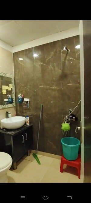 Bathroom in 3 BHK Builder Floor at Kanha Apartments Indirapuram, Shakti Khand 2 – for Sale