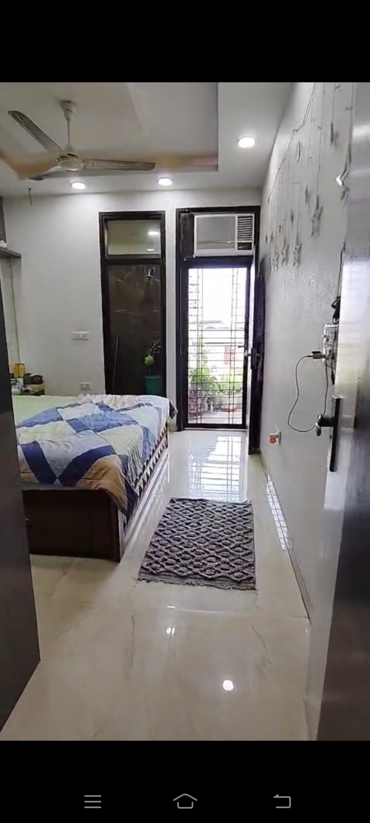 Master Bedroom, kanha-apartments-indirapuram 3 Bedroom 1450 Sq.Ft. Builder Floor In Shakti Khand 2 Ghaziabad 9506725