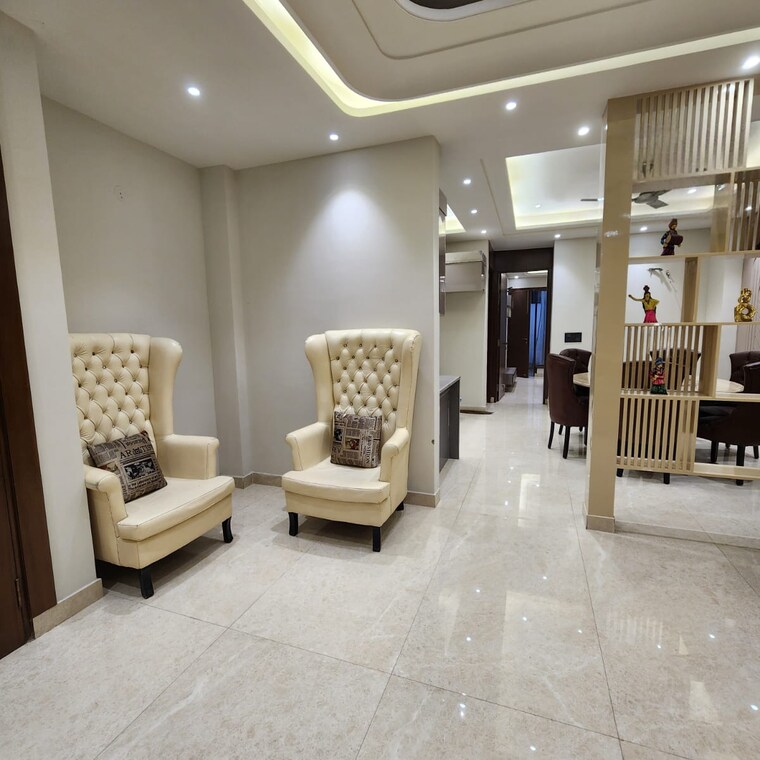 Living Room, charms-solitaire-ghaziabad 2 Bedroom 1250 Sq.Ft. Apartment In Ahinsa Khand 2 Ghaziabad 9506730