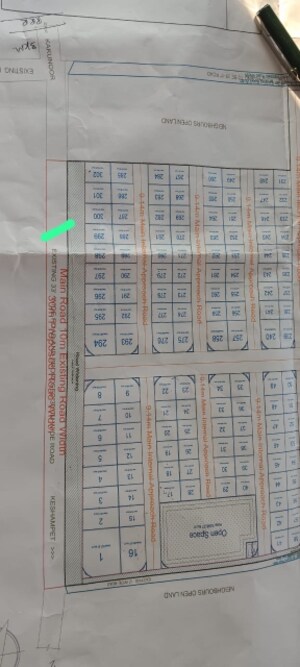  Land – Exterior View View at Keshampet - for Sale