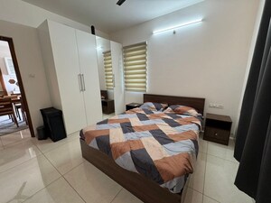 Bedroom in 2.5 BHK Apartment at Aparna Sarovar Zenith, Nallagandla – for Rent