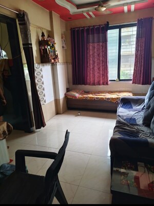 Living Room in 1 BHK Apartment at Sector 1 Kalamboli – for Sale