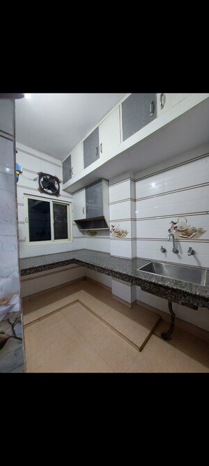 Kitchen in 1 BHK Apartment at Shanti Bhawan, Sarita Vihar – for Rent