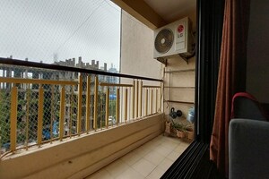 Balcony in 2 BHK Apartment at Mayfair Sonata Greens, Vikhroli West – for Rent