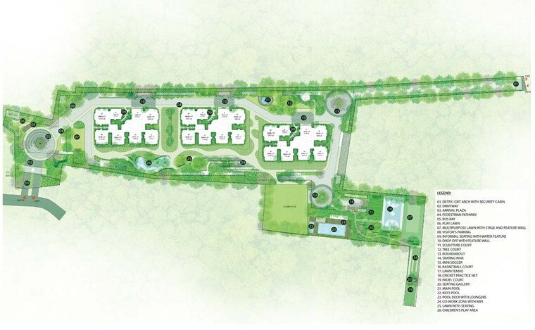 Master Plan, dsr-evoq 3 Bedroom 1560 Sq.Ft. Apartment In Kadugodi Bangalore 9506924