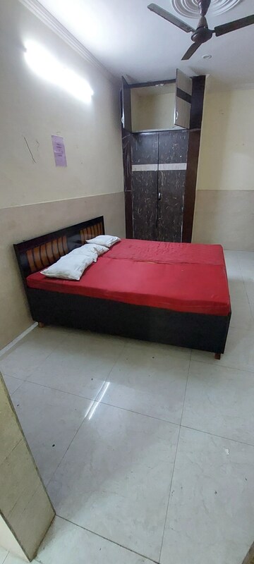 Bedroom in 1 BHK Apartment at Shanti Bhawan, Sarita Vihar – for Rent