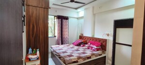 Bedroom in 1 BHK Apartment at Singh Paradise, Ambernath West – for Sale