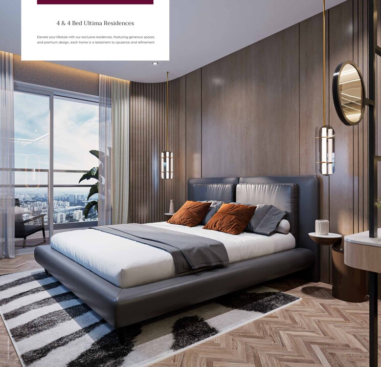 Bedroom, hadapsar 4 Bedroom 3525 Sq.Ft. Penthouse In Hadapsar Pune 9507031