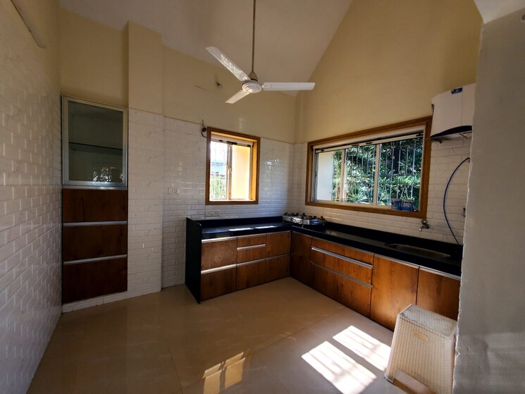 Kitchen, cosmos-jewels 3 Bedroom 980 Sq.Ft. Apartment In Ghodbunder Road Thane 9507121