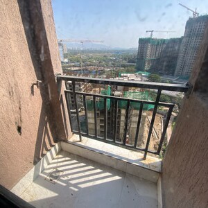Balcony in 1.5 BHK Apartment at Runwal Gardens Phase 2, Kalyan Shilphata Road – for Rent