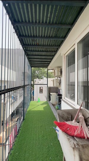 Balcony in 3 BHK Builder Floor at Sector 38 – for Rent