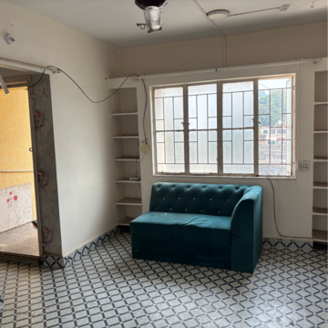 Living Room in 1 BHK Apartment at Amit Tower, Bibwewadi – for Sale