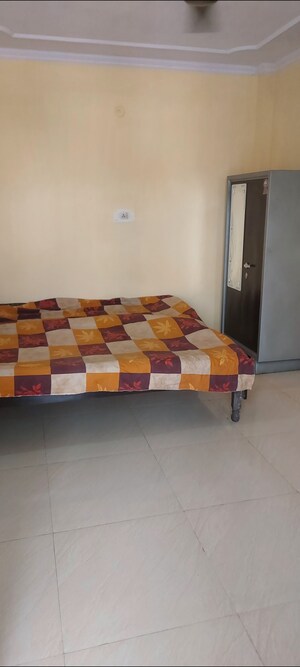 Bedroom in 1 RK Apartment at Aadharshila Apartment, Sarita Vihar – for Rent