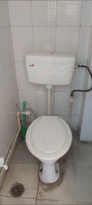 Bathroom in 1 RK Apartment at Aadharshila Apartment, Sarita Vihar – for Rent