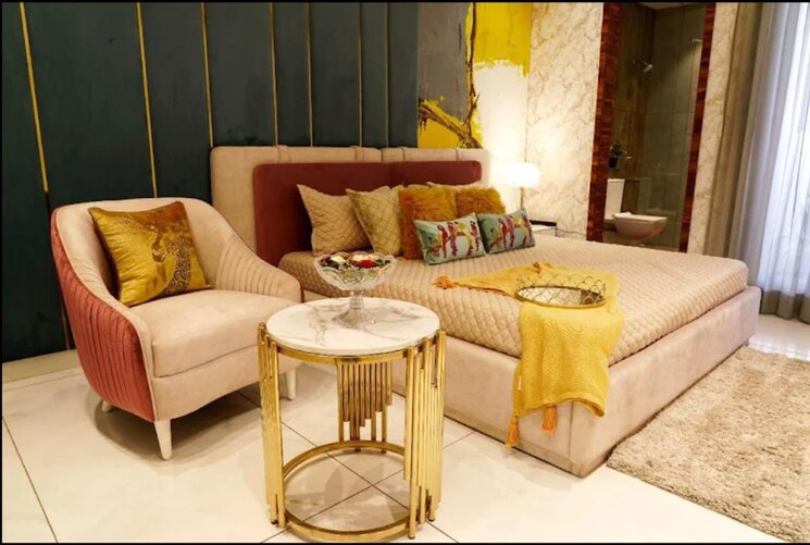 Living Room, malwa-escon-primera 3 Bedroom 1550 Sq.Ft. Apartment In International Airport Road Zirakpur 9507192