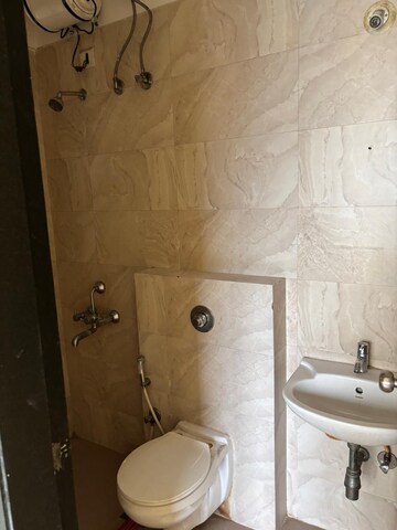 Bathroom in 2.5 BHK Apartment at Hiranandani Estate Rodas Enclave, Ghodbunder Road – for Rent