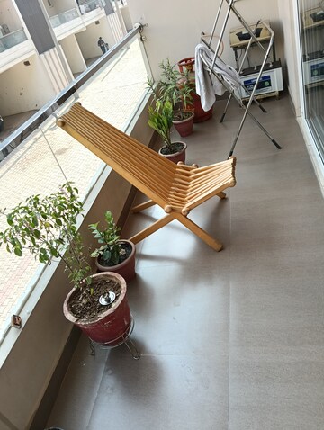 Balcony in 3 BHK Apartment at Dhakoli – for Sale