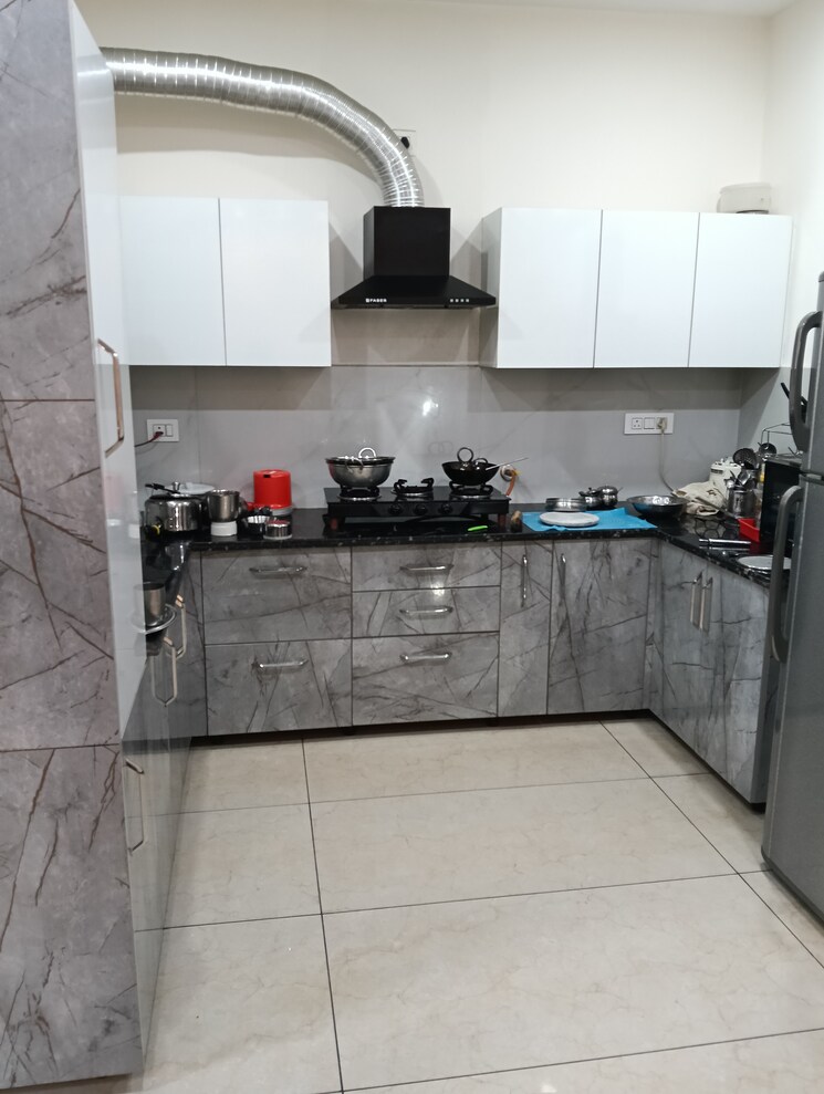 Kitchen, dhakoli 3 Bedroom 1170 Sq.Ft. Apartment In Dhakoli Zirakpur 9507235