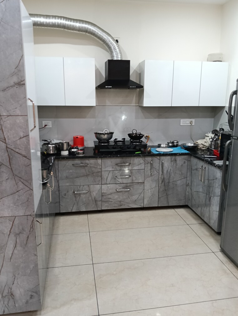 Kitchen, dhakoli 3 Bedroom 1170 Sq.Ft. Apartment In Dhakoli Zirakpur 9507235