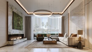 Living Room in 3 BHK Apartment at Signature Global City, Sector 37d – for Sale