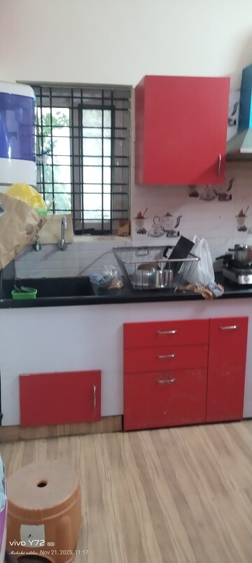 Kitchen in 3 BHK Apartment at Pavani Laxmi Nivas, Madhapur – for Rent