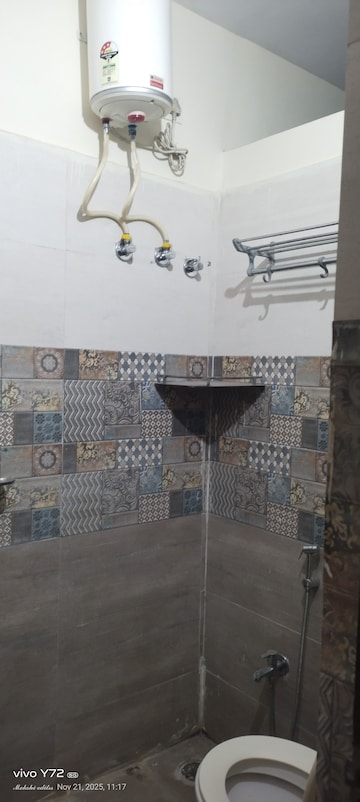 Bathroom in 3 BHK Apartment at Pavani Laxmi Nivas, Madhapur – for Rent