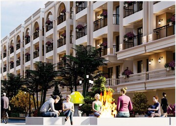 3 BHK Apartment – Exterior View View at Dhakoli - for Sale