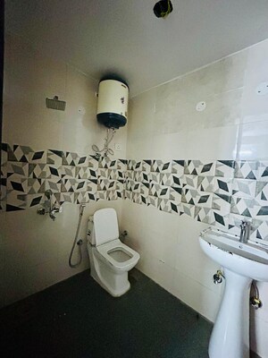 Bathroom in 2 BHK Builder Floor at Chattarpur – for Rent