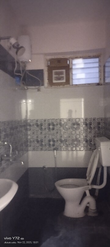 Bathroom in 2 BHK Apartment at Pavani Laxmi Nivas, Madhapur – for Rent