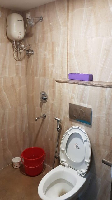 Bathroom in 1.5 BHK Apartment at Lodha Amara, Kolshet Road – for Sale