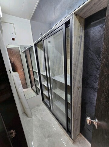 Balcony in 1 BHK Apartment at Shivneri Tower, Brahmand – for Rent