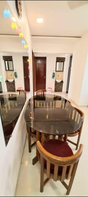 Staircase in 3 BHK Apartment at VJ Town Center, Wakad – for Rent