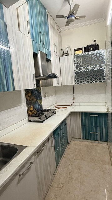 Kitchen in 2 BHK Builder Floor at Pitampura – for Rent