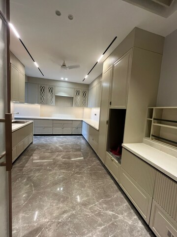Kitchen in 4 BHK Builder Floor at Ansal Sushant Lok I, Sector 43 – for Rent