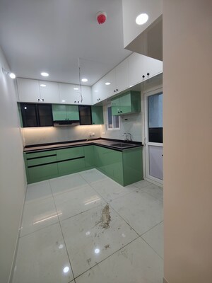 Kitchen in 3 BHK Apartment at Rajapushpa Provincia, Narsingi – for Rent