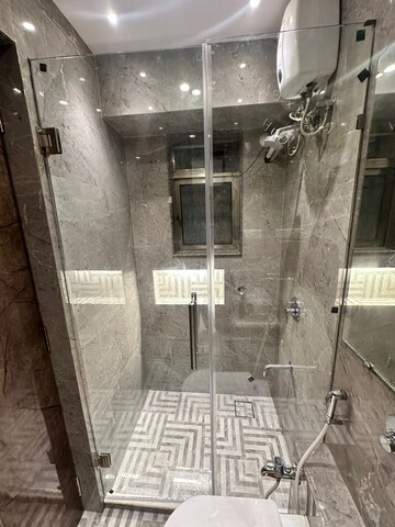 Bathroom in 2 BHK Apartment at Gurukrupa Vyom, Juhu – for Rent