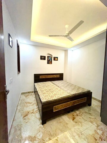 Bedroom in 2 BHK Builder Floor at Chattarpur – for Rent