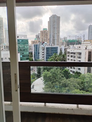 Balcony in 2 BHK Apartment at Gundecha Trillium, Kandivali East – for Rent