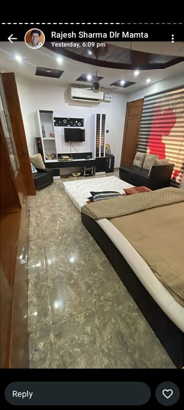 Living Room in 5 BHK Independent House at Dhakoli – for Sale