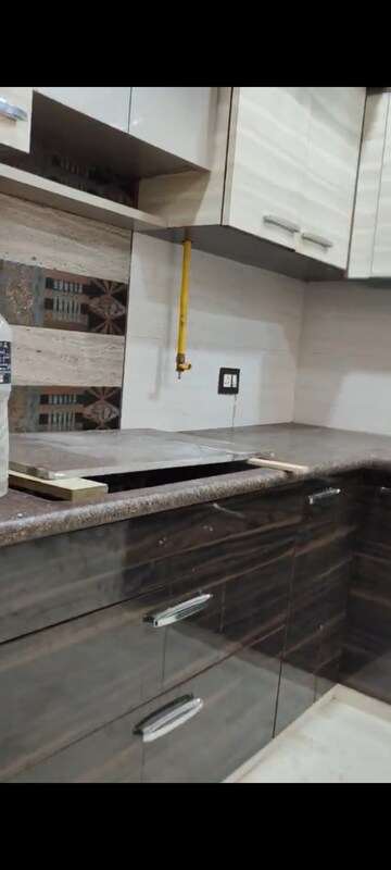 Kitchen in 3 BHK Builder Floor at Pitampura – for Rent