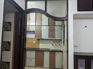 Kitchen in 1 BHK Builder Floor at Rohini Sector 16 – for Rent