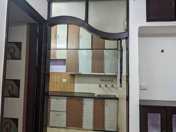 Kitchen in 1 BHK Builder Floor at Rohini Sector 16 – for Rent